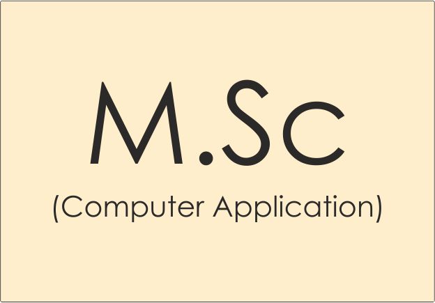 M.Sc. Computer Application